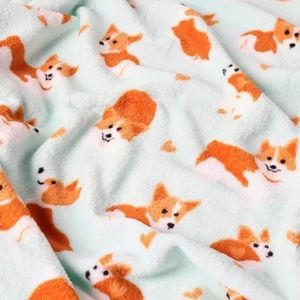 Super soft & plush Corgie Throw